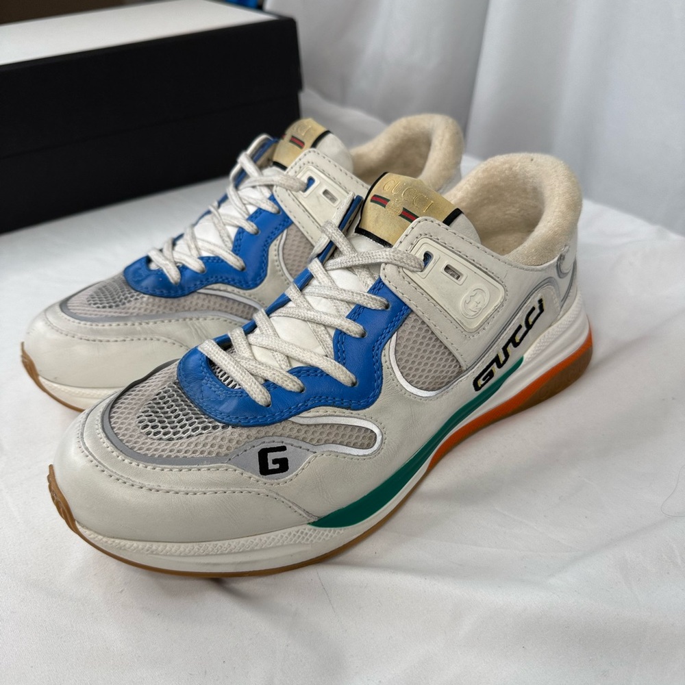 Gucci Men's Miro Soft Leather Sneakers